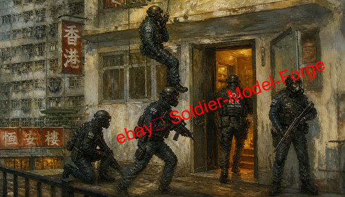 Figure squadra assalto tigri - squadra, d'assalto