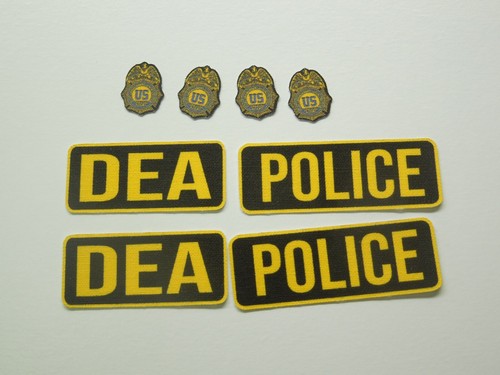 Patch tessuto gilet polizia