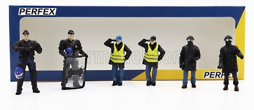 Perfex figures set 6x - 1/43,